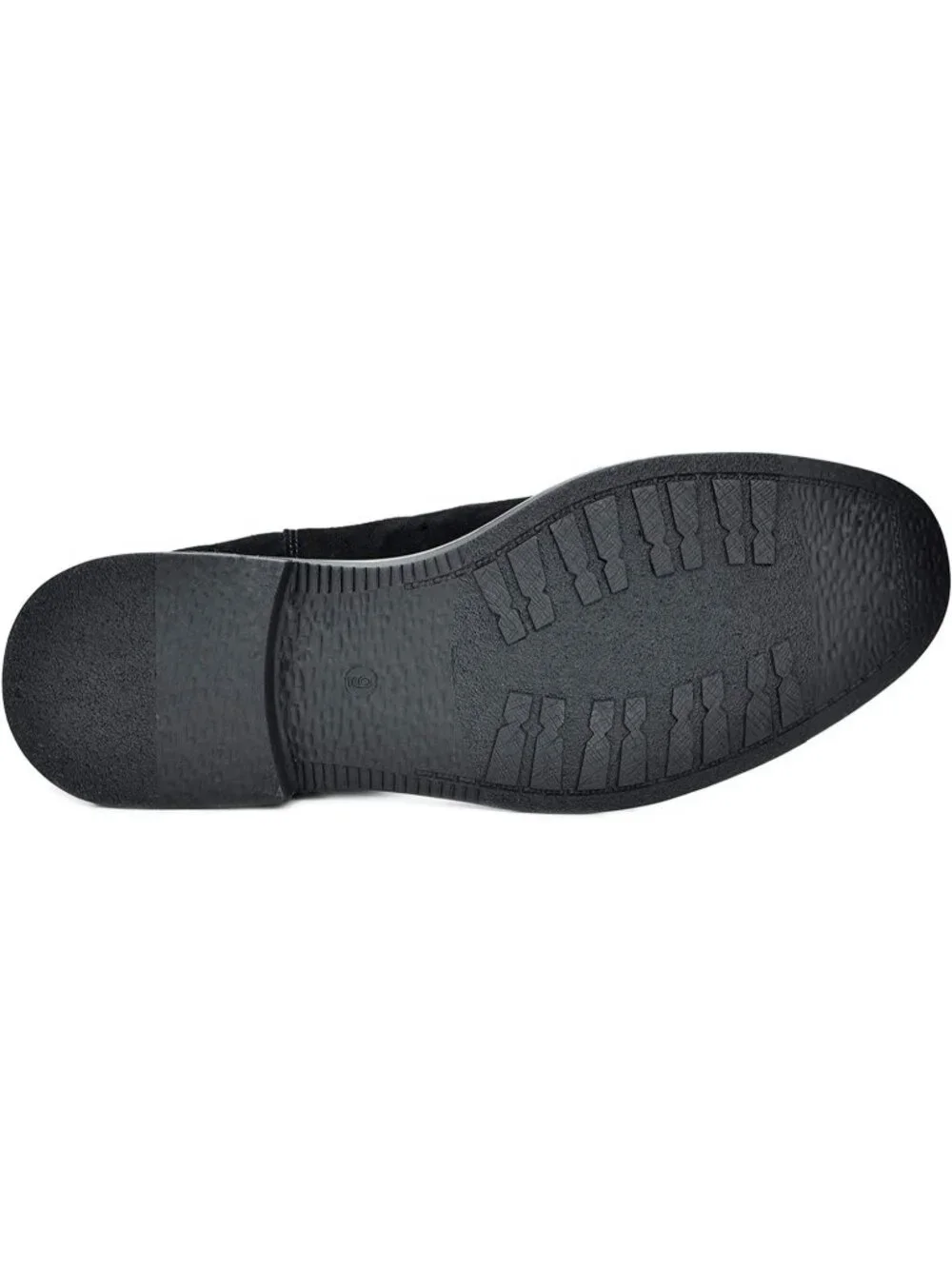 Men's Black Lightweight Classic Chelsea Ankle Crease-Resistant Soft Upper Boots